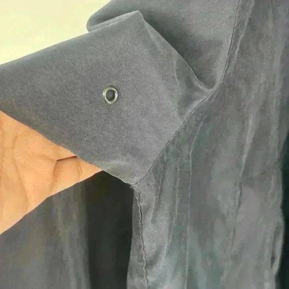 Vintage Faconnable Hidden Hoodie Pull Over Jacket 1/4 Zip Windbreaker Mens XL - Picture 13 of 16